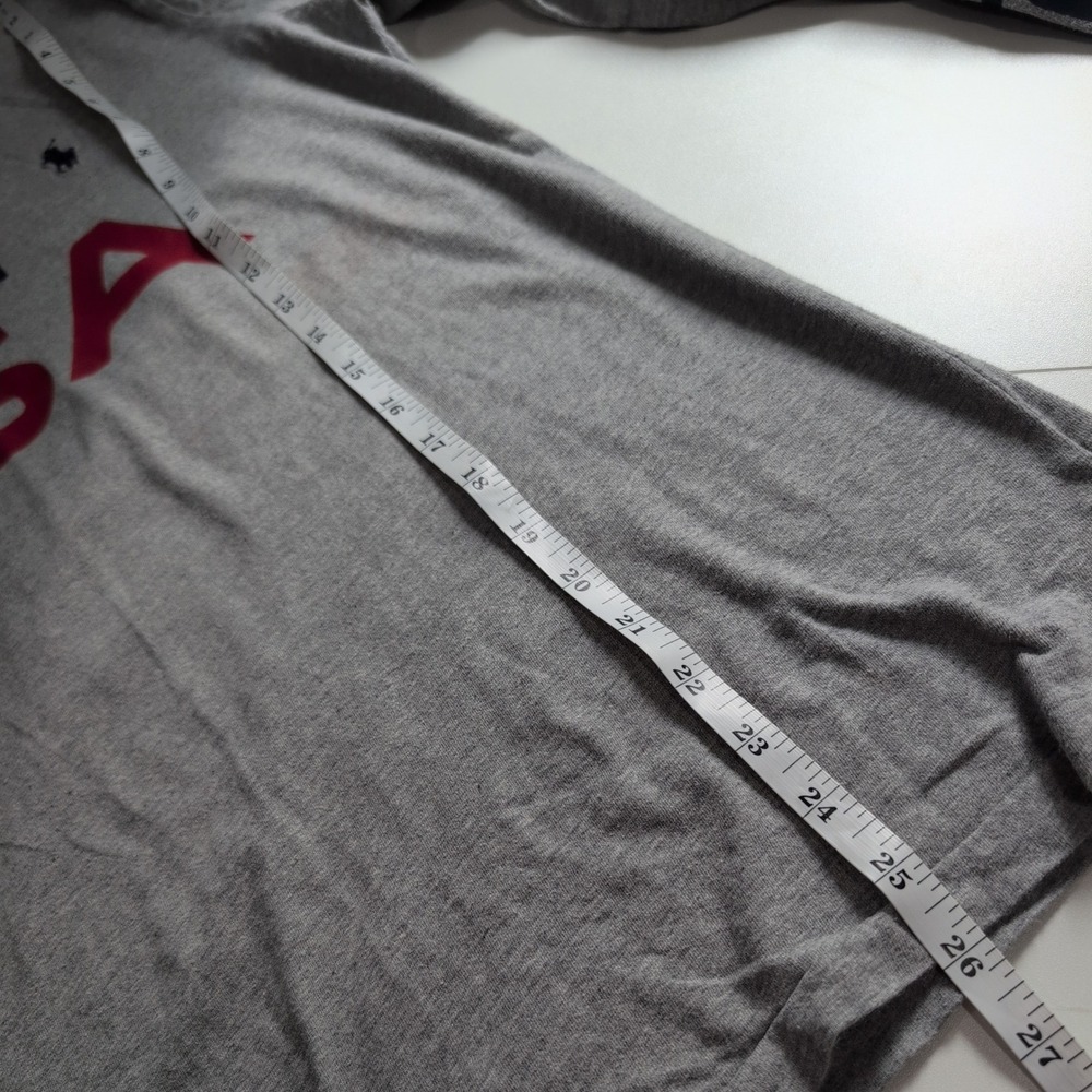 Polo Ralph Lauren Team USA 2022 Olympic Games Gray Long Sleeve T-Shirt Mens L - Picture 10 of 11